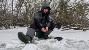 Зимняя рыбалка 2026, река Вязовка (часть 2).