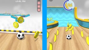 Going Balls  Super Speed run Gameplay New Update Level 1761 to 1764 Banana frenzy Race