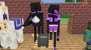 Пивоварение животных (анимация Minecraft)