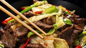 ГОВЯДИНА ПО-АЗИАТСКИ! Как сделать самое Жесткое мясо Мягким всего за 5 минут. Говядина с овощами