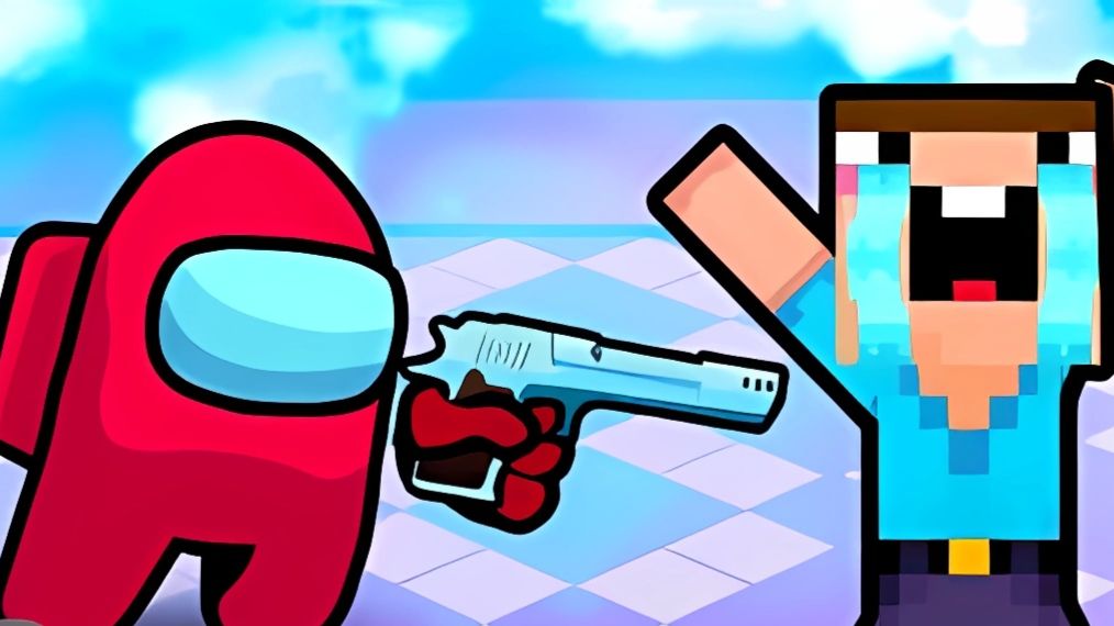 Мультики для детей, Импостер и нубик:стрелялки смотреть онлайн