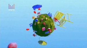 Заставка Муз ТВ с эффектами. Screensaver with effects.