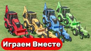 МУЛЬТИКИ ПРО РАЗНОЦВЕТНЫЕ МАШИНКИ И ТРАКТОРЫ ДЛЯ ДЕТЕЙ 🚜 ГОНКИ ТРАКТОРОВ ДЛЯ ДЕТЕЙ №12
