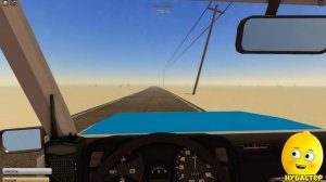 ЕДУ В ОПАСНОЙ ПУСТЫНЕ НА МАШИНЕ в ROBLOX!