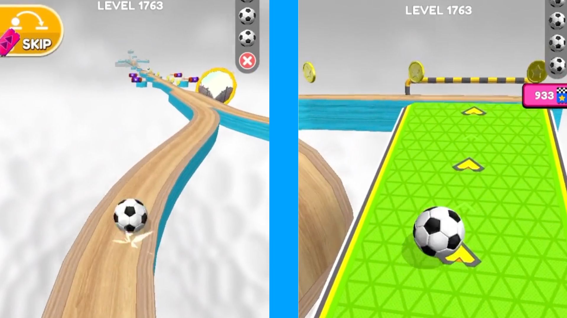 Going Balls  Super Speed Run Gameplay New Update Level 1763