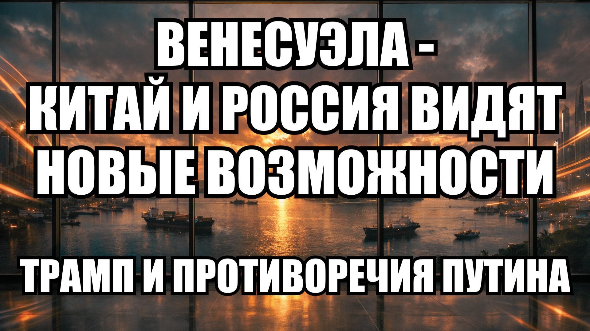 Венесуэла как разменная монета: почему Китай и Россия видят возможности в действиях Трампа смотреть онлайн