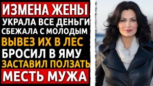 Копили 15 лет, а она сбежала с альфонсом. Я заставил их молить о пощаде в яме! Измена жены.