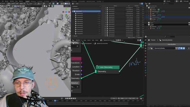 Procedural Stylized Worlds in Blender - Module 2_4_3_LilypadScattering