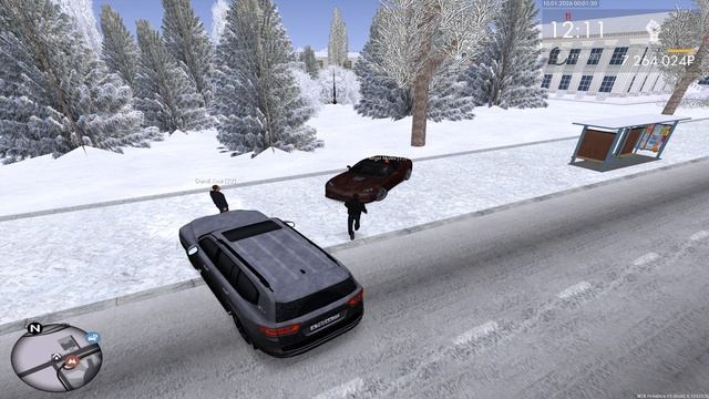 часть 1, наш подрез, где мы хотели решить дтп, но второй участник дтп решил просто ДБшить