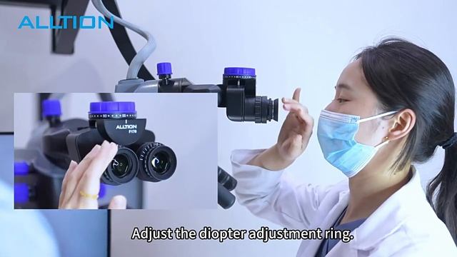 Alltion - Microscope Operation Tutorial Video смотреть онлайн