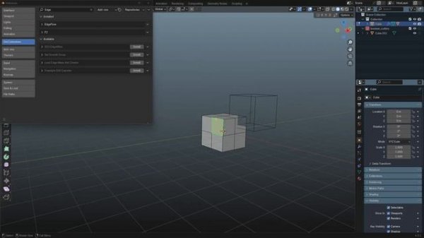 Stylized Kitchen Course in Blender p02 Essential add-ons