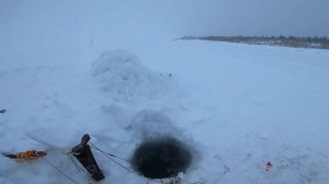 Ловля налима перемётами, выезд на Енисей проверить. 58