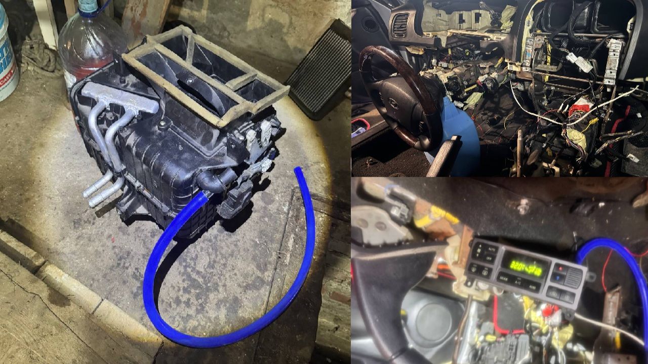 Замена радиатора отопителя и монтаж климат-контроля Hyundai Sonata IV EF (ТагАЗ) смотреть онлайн