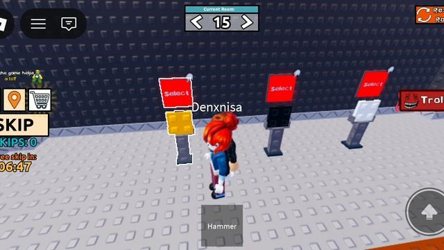 играю в игру в роблоксе докажи ты не  самозванец