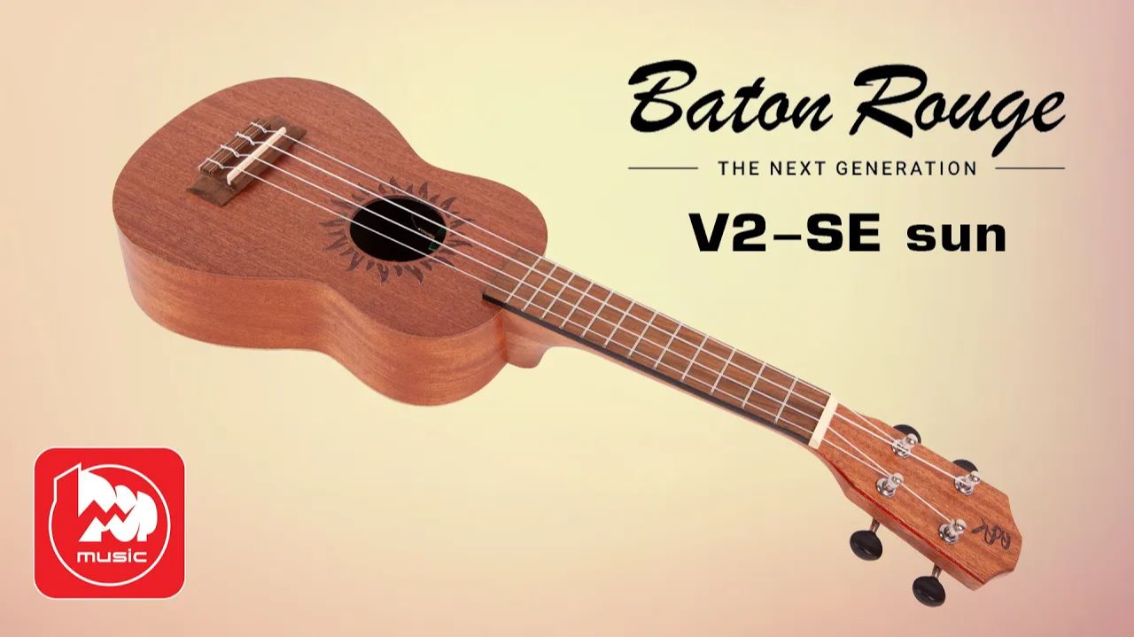 Cопрано-укулеле Baton Rouge V2-SE Sun (с подключением)
