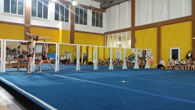 ТР 1 юн. разряд, Вьюновец - Пивоварова - Черемисина, ШСА «Пирамида», Комбинированное упражнение