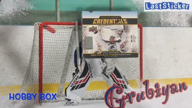 Бокс-Брейк Hobby Box 2022/23 Hockey Credentials #1_Аукцион смотреть онлайн