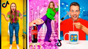 ПОВТОРЯЮ САМЫЕ КРУТЫЕ ТРЕНДЫ ТИК ТОКА и LIKEE! Лайфхаки - Как стать популярным #3