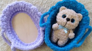 Видео-МК Люлька с деревянным донышком 10/15см