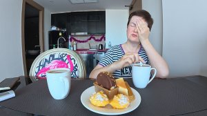 Утро в ОДИНОЧЕСТВЕ, Вован меня КИНУЛ! Планы пришлось резко ПОМЕНЯТЬ! Мукбанг кофе и СЛАДОСТИ завтрак