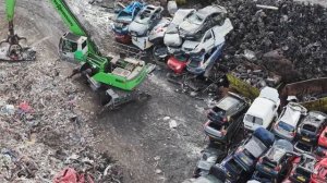 Огромная груда металлолома на крупнейшем в Престоне полигоне по переработке отходов! | Огромный изме