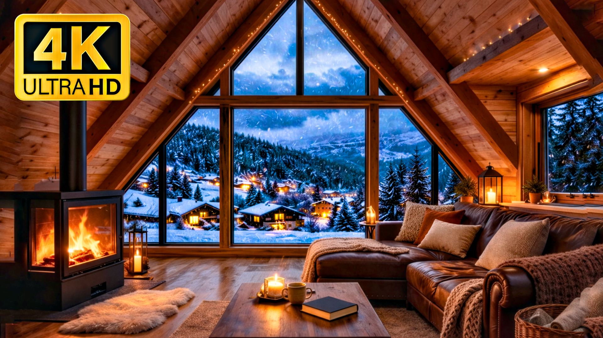 Камин 4K / Звуки Камина / Fireplace 4K смотреть онлайн