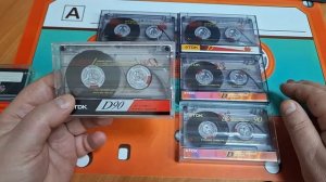 Характеристики кассет TDK D 1990-2000