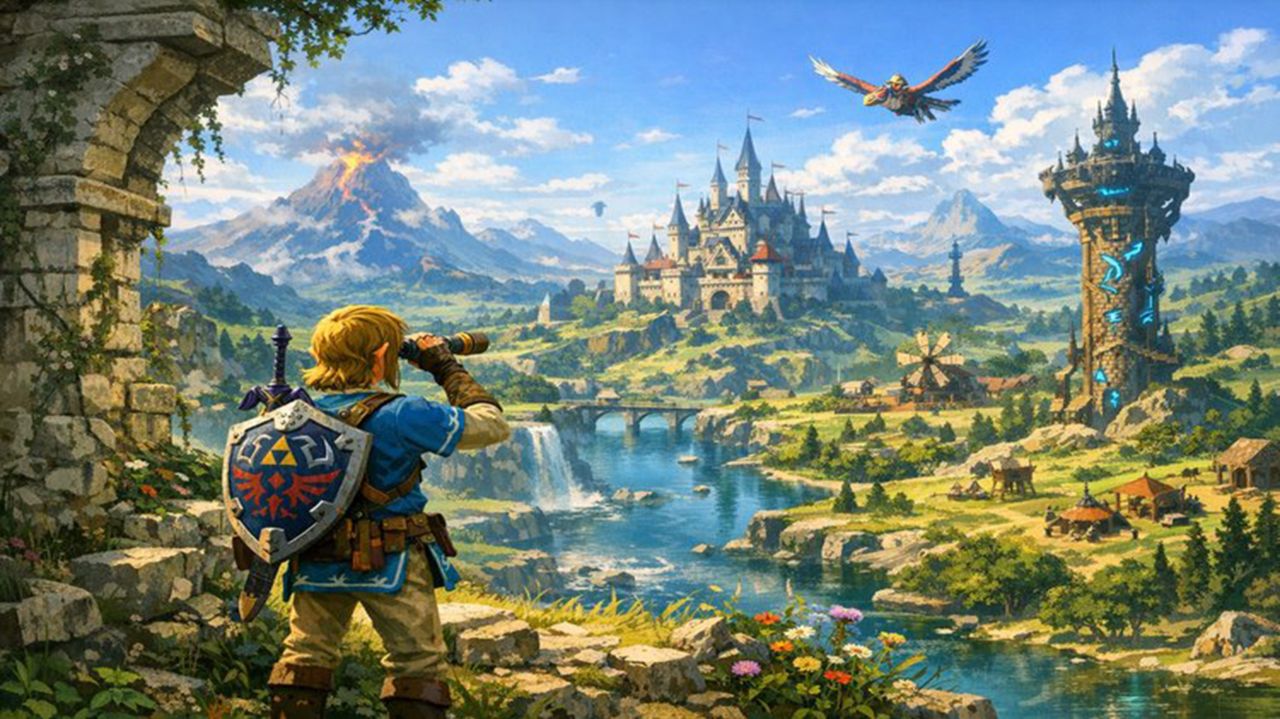 БОЛЬШОЕ ИССЛЕДОВАНИЕ ХАЙРУЛА The Legend of Zelda: Tears of The Kingdom смотреть онлайн