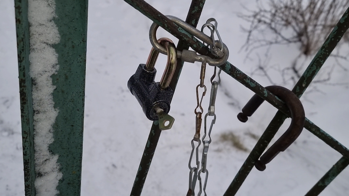 Навесной замок для ворот. Самый лучший вариант.