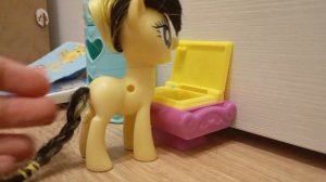 My little pony. В гостях у Саши. Пони Саша🖤💛