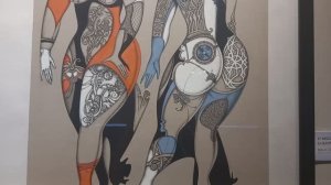 Бодиарт! Расписные женские фигуры новосибирского художника Валерия Кузнецова