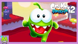 Приключения Ам Няма в Номвилле.Новый Бегун по Крышам в Соревнованиях на Скорость.Мультяшная Игра