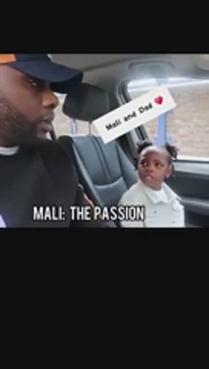 Mali & Dad #thekabsfamily #fatherdaughter #singing #jackson5 #thetemptations #kids