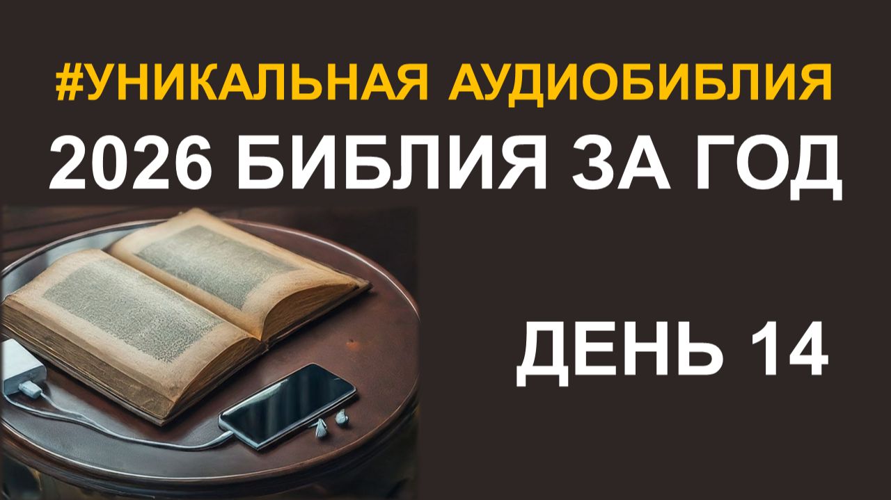 День 14. Библия за год. Библейский ультрамарафон портала «Иисус» 2025 смотреть онлайн