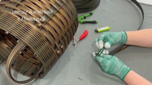 Ручка на бескаркасе