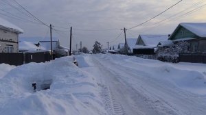 После метелей.Неклюдово