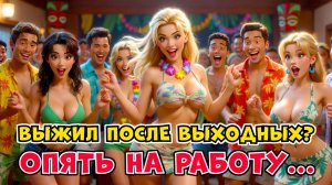 ОПЯТЬ НА РАБОТУ?! 😫 Гимн всех, кто выжил после выходных