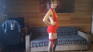 Примерка сексуального белья