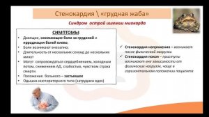 Лекция 3.4 Ишемическая болезнь сердца (ИБС). Стенокардия. Инфаркт