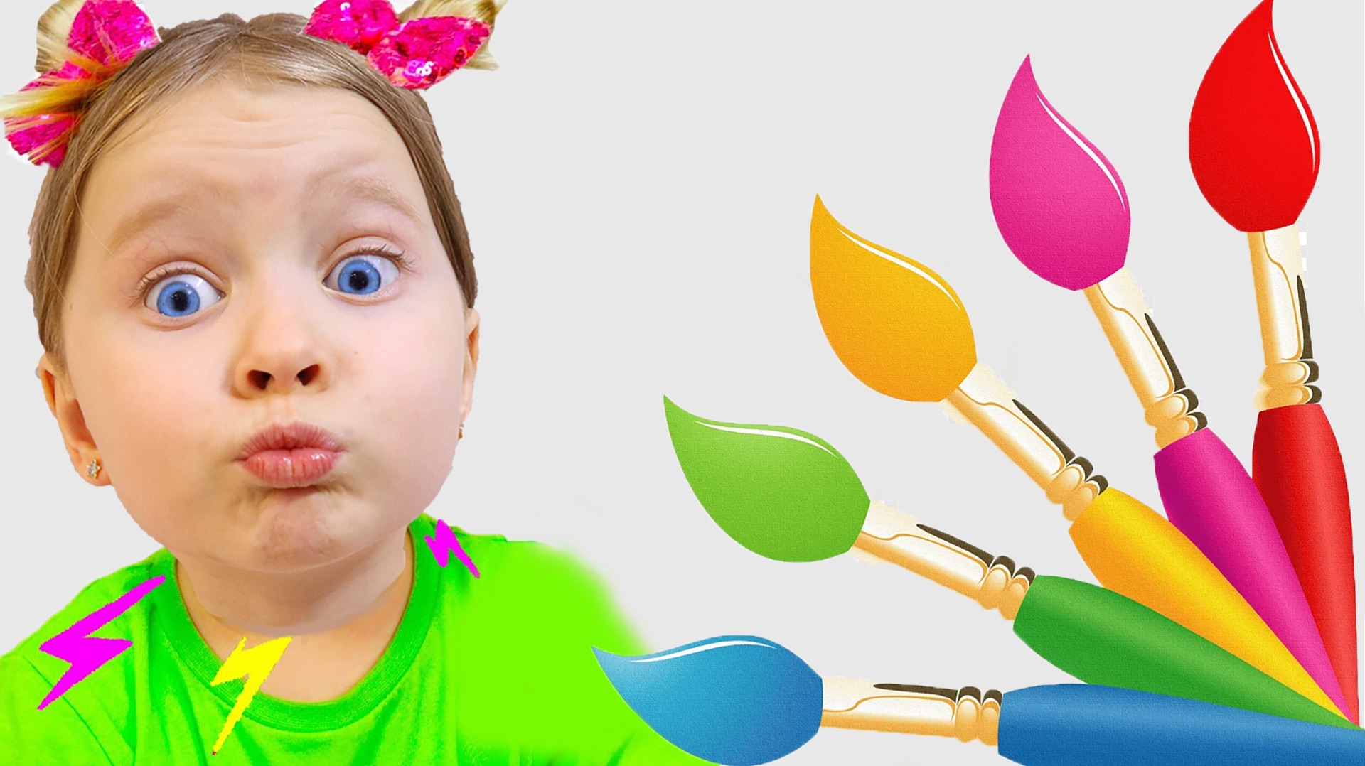 Детская песенка про цвета и весёлые видео для малышей 🎨👶 смотреть онлайн