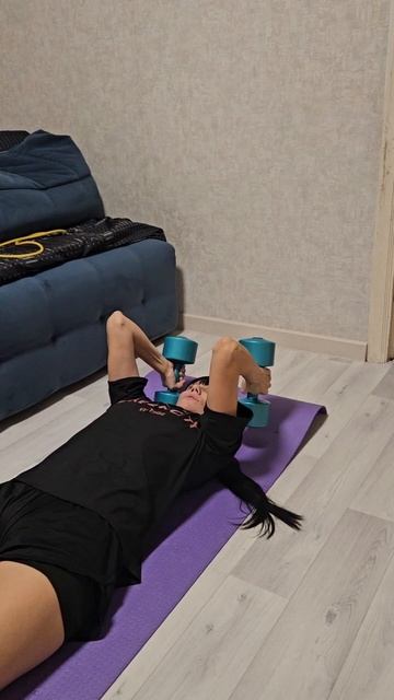 Тренировка дома😍