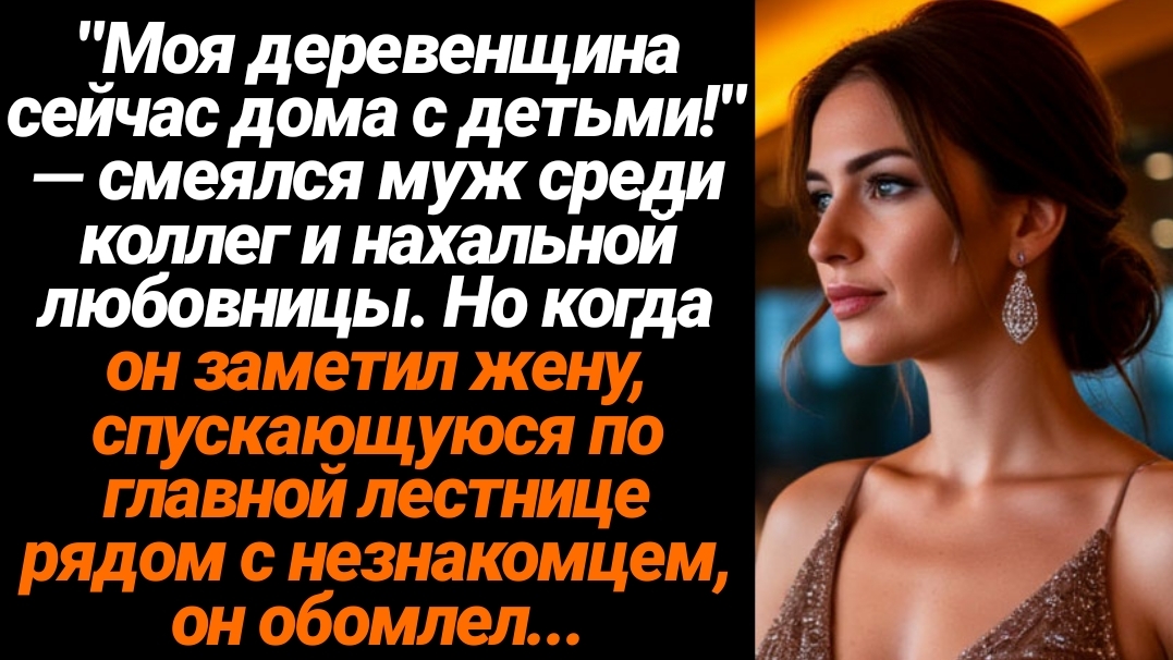 Жизненные Истории/"Моя деревенщина сейчас дома с детьми!" — смеялся муж среди коллег и нахальной люб смотреть онлайн