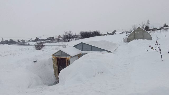 подземная зимняя теплица своими руками