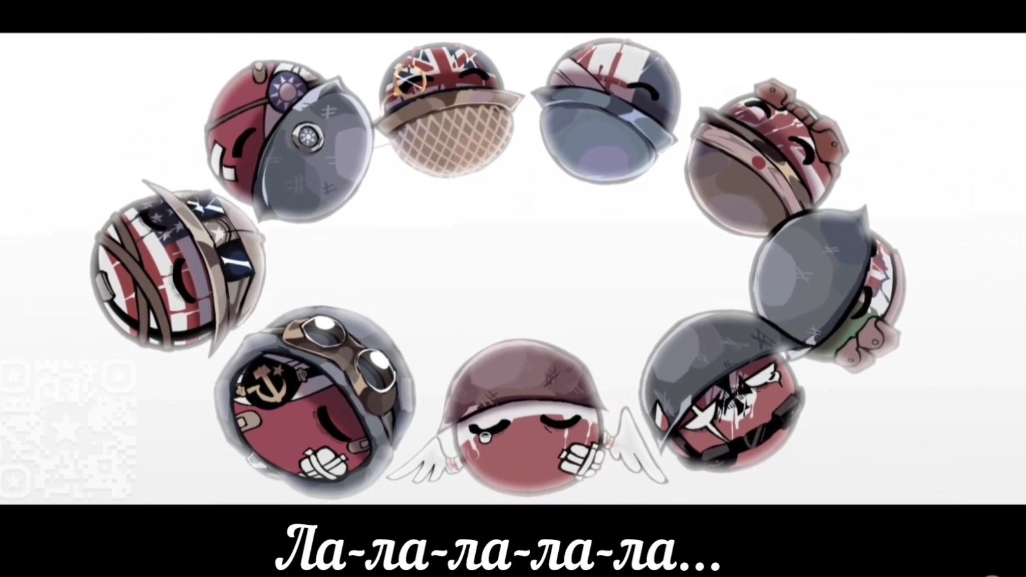 Sleep well//Countryballs//Текст на РУССКОМ!//Song смотреть онлайн