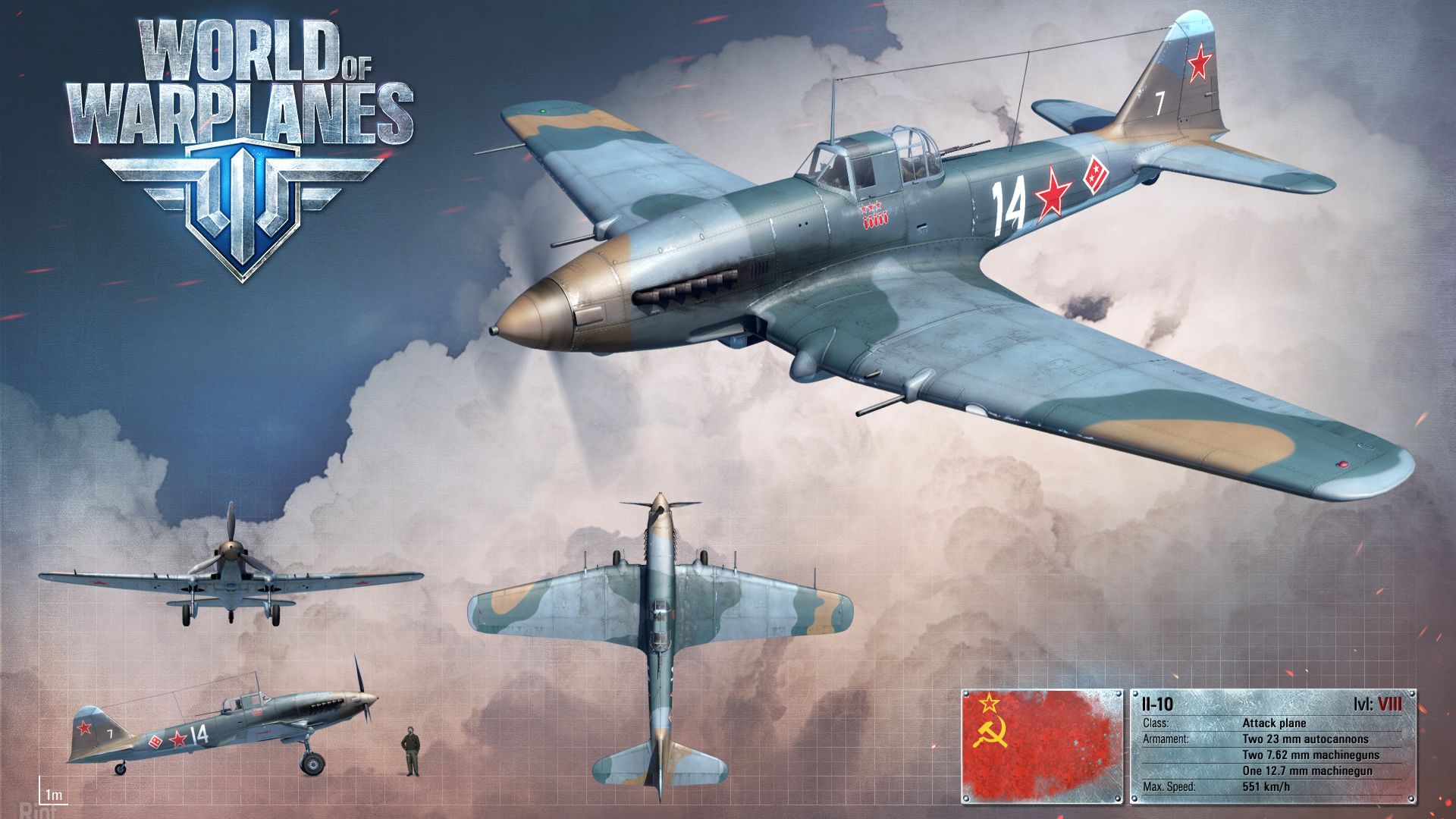 World of Warplanes: Ил-10 кошмарит народ :) смотреть онлайн