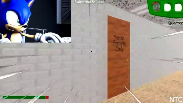 Соник играет В Балди