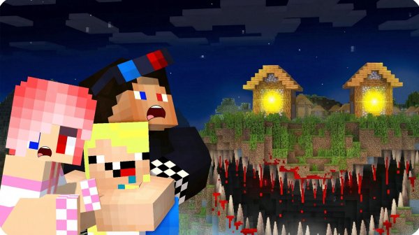 🥵МЫ НАШЛИ ПРОКЛЯТУЮ ДЕРЕВНЮ 666 в МАЙНКРАФТ!