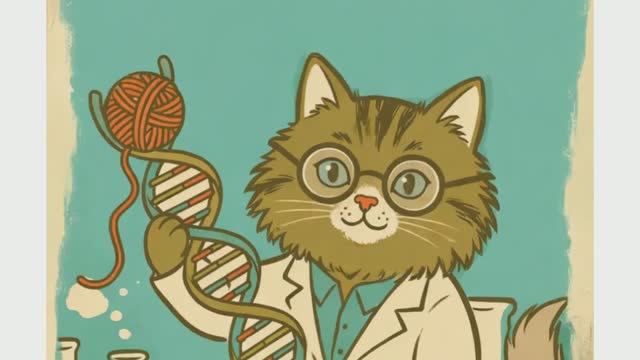 Генетика кошки - курсовая работа, превращенная из ностальгичных соображений в подарочную брошюрку смотреть онлайн