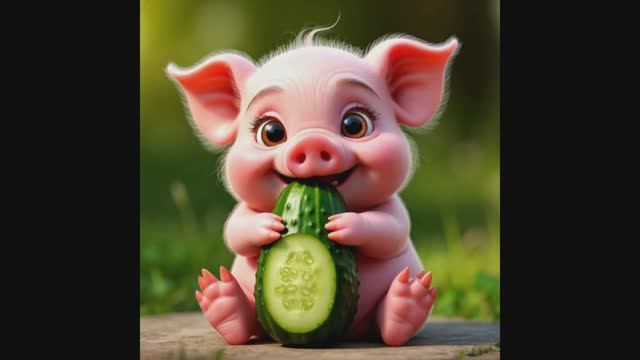 Милые животные едят мультик для детей АСМР детеныши животных няшки милашки смотреть онлайн