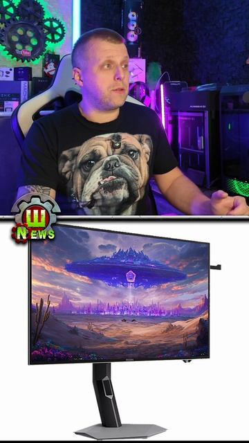 WOLED-монитор AOC AGON PRO с частотой 720 Гц смотреть онлайн